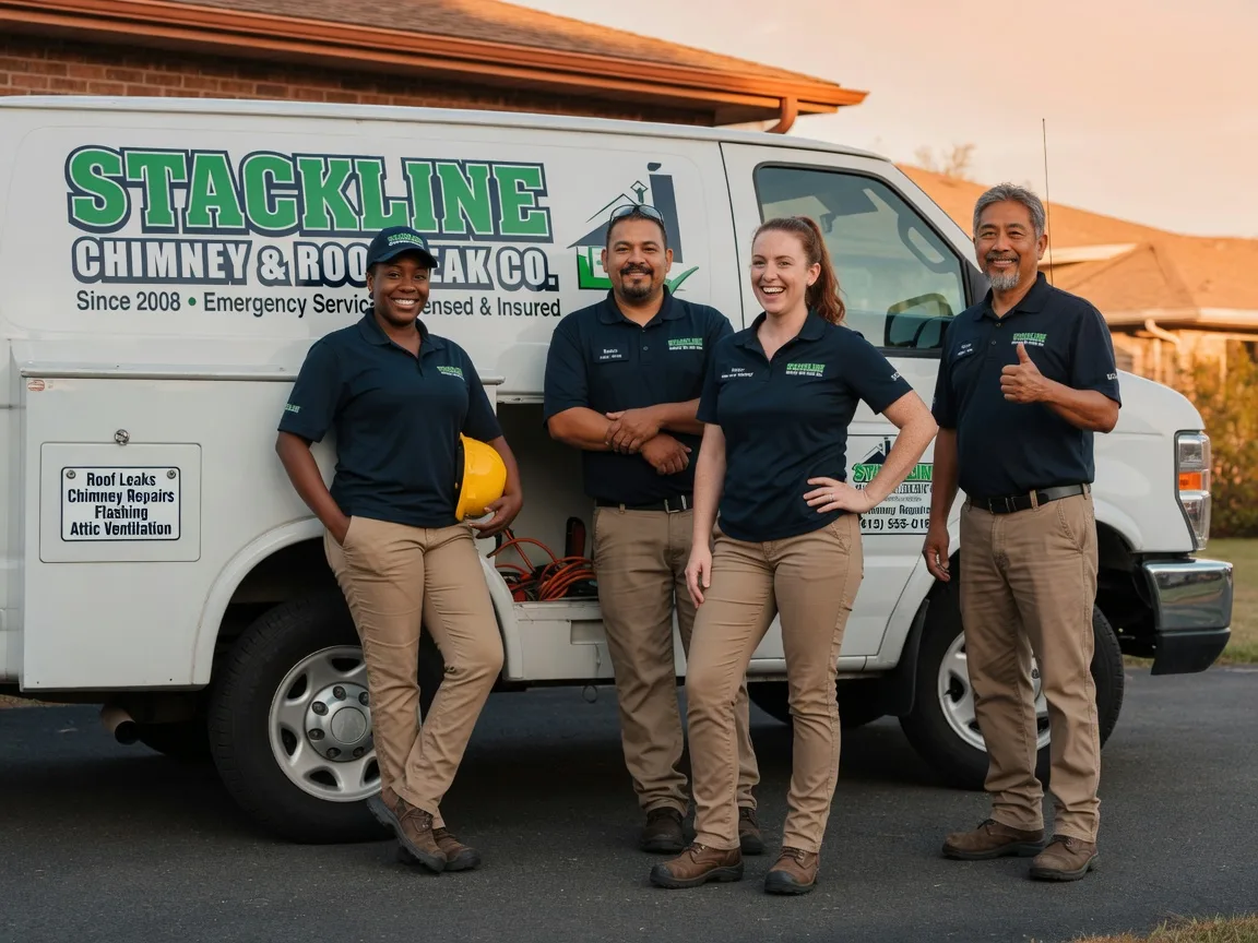Chimney flashing repair company in Van Wert, IA